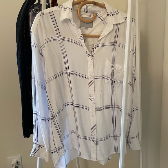 Rails Tops - Rails plaid long sleeve shirt